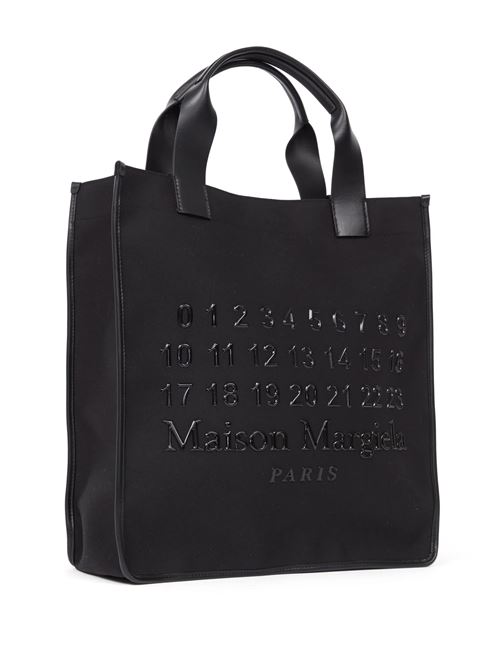 Black twill  shopping bag MAISON MARGIELA | SB1WC0019P7276HA200